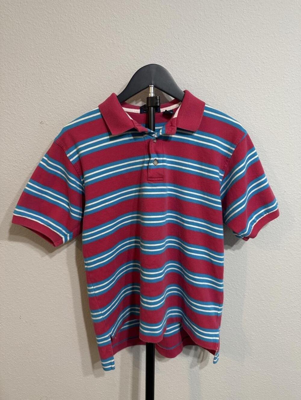 Men's Multi and Red Polo-shirt
